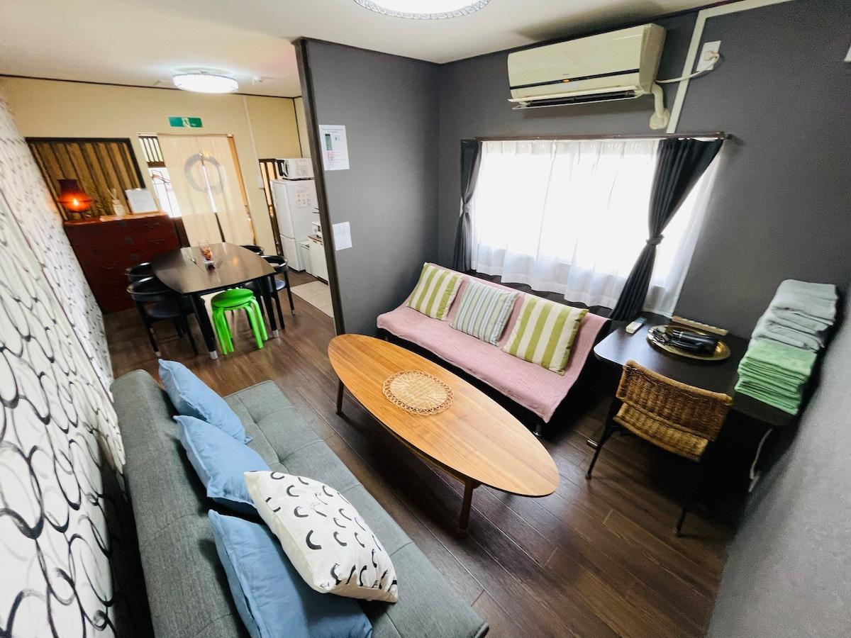 難波一軒家貸切物件